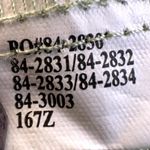 Orvis  Button Down Shirt Round Neck Relaxed Fit Casual Plain 100% Linen Green L Photo 2