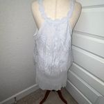Pretty Angel  Crochet Lace Over Lay Pleated Silk Blend Dress Size XL  Photo 2