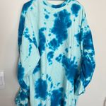 ASOS  blue tie dye sweater dress size 6 Photo 4