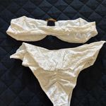 Montce Swim Montce White Bandeau Bikini Photo 6