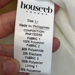 House Of CB NWOT London Lucinda White Ruched Corset Mini Dress Photo 9