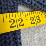 Style & Co  Women's 2XL Blue Knit Pullover Sweater Rainbow Trim Photo 6