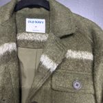 Old Navy  Printed Flannel Long Utility Shacket Soft Brushed Green Plaid XS Photo 4