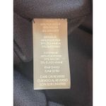 Calvin Klein  2 Navy Blue Velvet Burnout Polka Dot Long Sleeve Dress NWT Holiday Photo 4