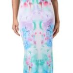 AFRM Alyson Mesh Panel Maxi Dress Size XS NWT Photo 0