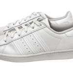 Adidas  Shoes Superstar 3 Stripe White Sneakers Size Women's 6.5 Photo 0