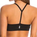 Free People FP Movement Size M Moonshadow Black Stretch Bra Racerback OB465629 Size M Photo 1