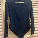 Navy Bodysuit Blue Size M Photo 0