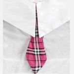 Hustler Hollywood Fuchsia Plaid Skirt and Tie Set Pink Photo 7