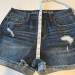 Vanilla Star Jeans Vanilla Star High Rise Shortie Denim Jean Shorts Juniors size 7 Photo 5