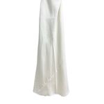 Lulus  Effortlessly Sensational White Satin Backless Maxi Dress size XXS NWT Photo 2