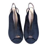 Ateliers Dutton Peep Toe Sandals EUC $148 Size 39 US 8.5/9 S3672 Blue Photo 3