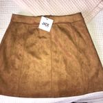Jack by BB Dakota Faux Suede Zip-front Skirt Photo 2