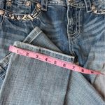 Miss Me Signature Straight Embellished Flap Pocket Jeans Photo 12