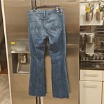 đź’•MOTHER SUPERIORđź’• The Weekender Flare Jeans ~ It's A Small World 32 NWOT Blue Photo 12
