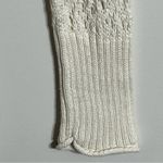 Vintage White Mossimo Crochet Top Size Medium Long Sleeve Open Knit Photo 1