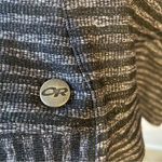 Outdoor Research Striped Women's Mikala Long Sleeve Henley Top Black Gray Large Photo 7