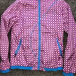 Puma  Windbreaker Pink Blue White Golf Woman's Size Small Photo 8