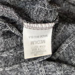 Harlowe &‎ Graham Gray Ribbed Knit Short Sleeve Mock Neck Top Womens M City Chic Size M Photo 3