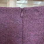 Cache Vintage Retro Gold Label Purple Wool Tweed A-Line Skirt Size 8 Medium M Photo 3