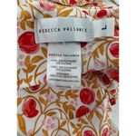 REBECCA VALLANCE Swimsuit Size Large Catania Ruffled Waist Tie Floral One Piece​ Photo 9