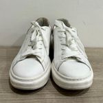 Valentino by Mario Valentino Fresia Leather Platform Sneaker White Rose Size 8.5 Photo 2