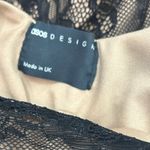 ASOS  DESIGN Black Lace Cami Slip Maxi Dress Sz M NWOT Evening Gown Photo 13