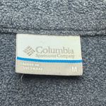 Columbia  PFG Snap Fleece Jacket Sweatshirt‎ Heathered Blue with Red Check Size M Photo 6