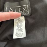 Alex Evenings  Palazzo Pants Womens Large Black Chiffon Overlay Wide Leg Dressy L Photo 7