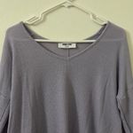 Double Zero Lilac Thermal Long Sleeve Sweater Photo 3