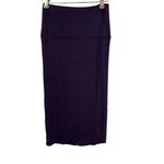 Charli London Pencil Skirt Black Plum Midi Stretch Jersey Palermo US 4 New Purple Photo 2
