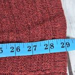 Fortune + Ivy Fortune‎ & Ivy Raiden Tab Metallic Button Detail Open Front Cardigan Rust S NIB Photo 6