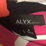 ALYX Womens Floral Sheath Dress Sz 8 Photo 3