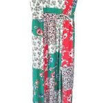 Prómesa Boho Patchwork Babydoll Cottagecore Artsy Maxi Dress Earth Girl Woodstock Small Photo 0