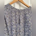 Nordstrom NWT Blue Floral Midi dress Photo 2
