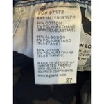 AG Adriano Goldschmied  Jeans Women 27 Blue Prima Crop Cigarette Leg Raw Hem Photo 10