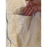 Aerie Groove On Velour Corduroy Cropped Jacket Cotton Cream Women's Size XL/TG Photo 5
