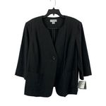 Sag Harbor  Women's Career Black Blazer Top Photo 0