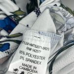 Haute Monde Floral Cinched Crop Top Size Large Photo 4