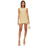 Norma Kamali  Sleeveless Pickleball Mini Dress in Sand Medium New Womens Photo 14