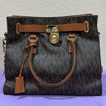 Michael Kors  Large Hamilton N/S PVC Signature Tote Bag Photo 0