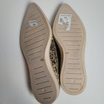 Louise et Cie  CELETE WASHABLE POINTY TOE KNIT LEOPARD PRINT FLATS 8M Photo 6