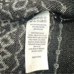 Joie  Black/Ivory Fair Isle Soft Cozy Rayon Blend High Neck Pullover Sweater Photo 3