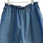 Alfred Dunner Vintage Women's Blue Denim Bermuda Shorts Size 16 Photo 4