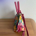 Dooney & Bourke Vintage Wonder Duck Pink Colorful Satchel w/ Strap Photo 4