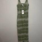 Caroline Constas Light Green Sequin Midi Dress NWT Size XS Photo 3