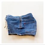 Urban Outfitters  BDG High Rise Lace Up Jean Shorts Photo 8