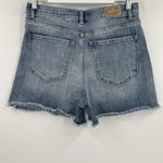 BKE  Parker Denim Jean Shorts Blue Raw‎ Hem Stretch Medium Wash Women’s Size 28 Photo 3