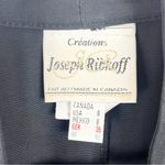 Joseph Ribkoff Vintage Black Long Sleeves Single Front Button Closure Blazer 8 Photo 2