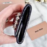 Miu Miu Ultra Rare Jeweled Bracciali Coin Purse Photo 3